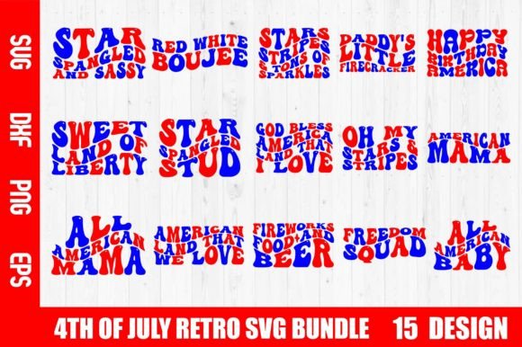 4th of July Retro Svg Bundle Review