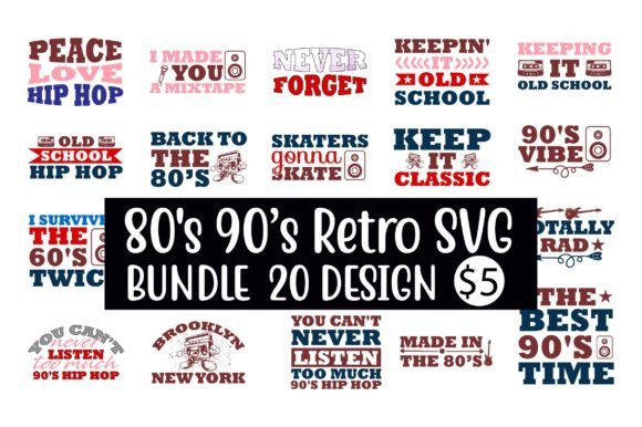 80s 90s Retro Svg Bundle Review