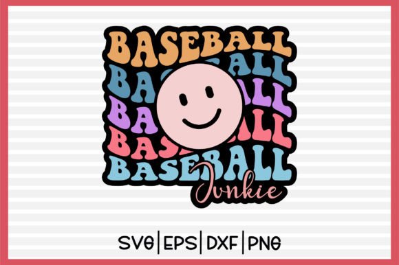 Baseball Junkie Retro Svg Design Review