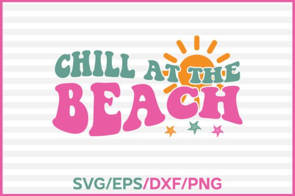 Chill at the Beach Retro Svg Design Review
