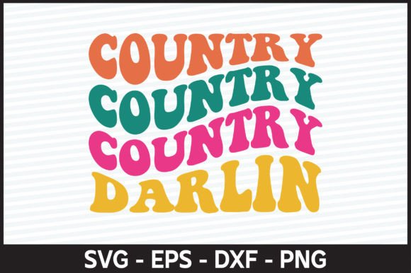 Country Darlin Retro Svg Design Review