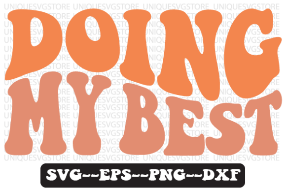 Doing My Best Wavy Retro Svg Design Review