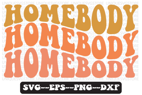 Homebody Wavy Retro Svg Design Review
