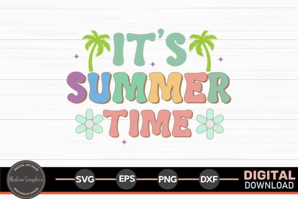 It s Summer Time - Summer Retro SVG Review