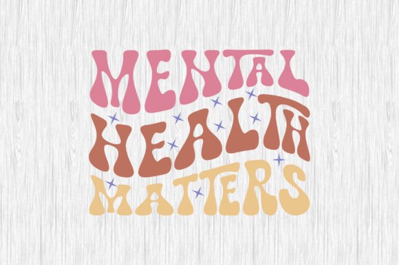 Mental Health Matters Retro SVG Design Review