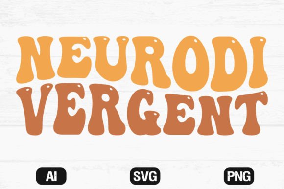 Neurodi Vergent Wavy Retro Svg File Review